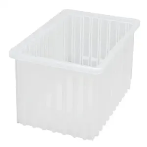 QUANTUM STORAGE SYSTEMS DG92080CL Clear-View Dividable Grid Container, 16-1/2 x 10-7/8 x 8 Inch Size, | CG9DAX