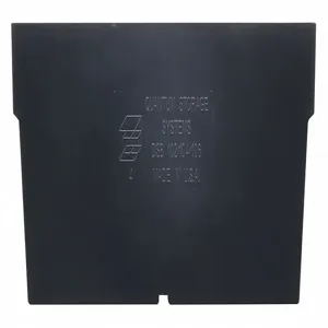 QUANTUM STORAGE SYSTEMS DSB102/104/106CO Bin Divider 5-1/2 Inch Width Black - Pack Of 50 | AF4EQY 8TW03