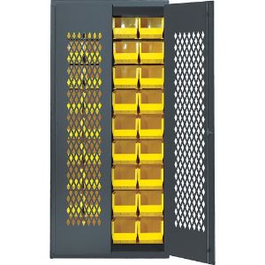 QUANTUM STORAGE SYSTEMS MESH-240250 Mesh Door Cabinet | CG9EGF