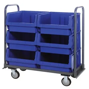 QUANTUM STORAGE SYSTEMS MTT-1842-543 Bin Transport Truck, 18 x 42 x 47 Inch Size | CG9EFQ