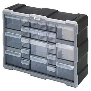 QUANTUM STORAGE SYSTEMS PDC-22BK Plastic Drawer Cabinet | CG9EVU