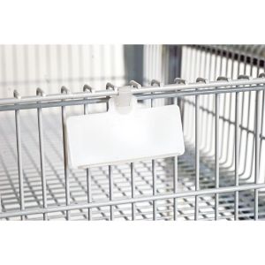 QUANTUM STORAGE SYSTEMS PS-LH3 Post Basket, Hanging Label Tag, 25 Pack | CG9TRM