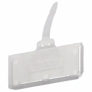 QUANTUM STORAGE SYSTEMS PS-LH3CL Label Holder, 3 Inch x 1 3/8 in, Clear, Adhered, 25 Label Holders, Hanging | CT8JTB 53RL87