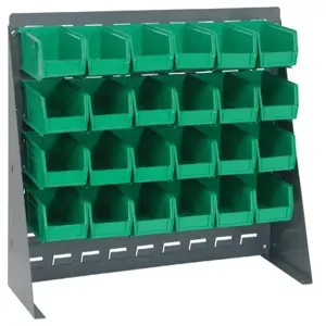 QUANTUM STORAGE SYSTEMS QBR-2721-220-24 Bench Rack With Bins | CG9CVR