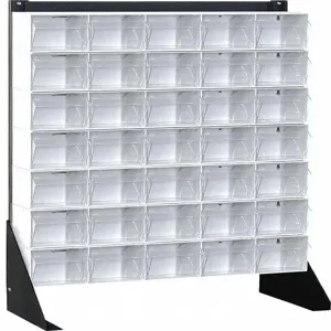 QUANTUM STORAGE SYSTEMS QFS148-305WT Bin Storage Rack 35 Bins White | AF4XNY 9NWD9