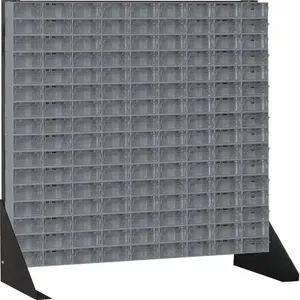 QUANTUM STORAGE SYSTEMS QFS148-309GY Bin Storage Rack 144 Bins Gray | AF4VKF 9LEZ5