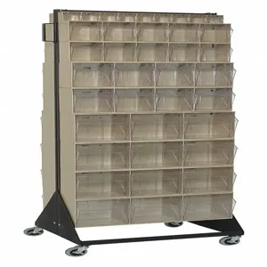 QUANTUM STORAGE SYSTEMS QFS270-72IV+QFS400IV Bin Storage Rack 70 Bins Ivory | AF4ERU 8TXP0