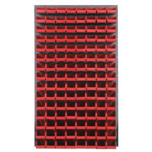 QUANTUM STORAGE SYSTEMS QLP-3661-220-120 Louvered Panel With Bins | CG9EEQ