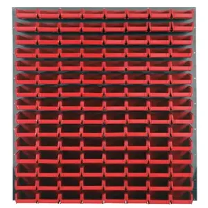 QUANTUM STORAGE SYSTEMS QLP-3661-220-120 Louvered Panel With Bins | CG9EEQ