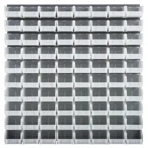 QUANTUM STORAGE SYSTEMS QLP-4861-230-80CL Louvered Panel With Clear-View | CG9EFL