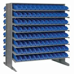 QUANTUM STORAGE SYSTEMS QPRD-100 Double Sided Pick Rack, 24 x 36 x 60 Inch Size | CG9DQP