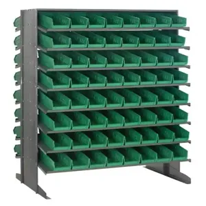 QUANTUM STORAGE SYSTEMS QPRD-101 Double Sided Pick Rack, 24 x 36 x 60 Inch Size | CG9DQQ