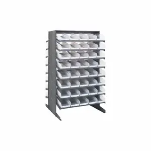 QUANTUM STORAGE SYSTEMS QPRD-104CL Double Sided Pick Rack, 36 x 36 x 60 Inch Size | CG9DQJ