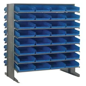 QUANTUM STORAGE SYSTEMS QPRD-108 Double Sided Rack, 36 x 36 x 60 Inch Size | CG9TTG