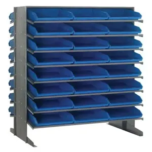 QUANTUM STORAGE SYSTEMS QPRD-110 Double Sided Rack, 36 x 36 x 60 Inch Size | CG9TTJ