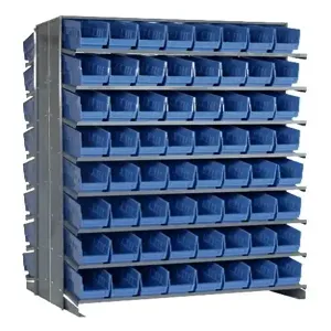 QUANTUM STORAGE SYSTEMS QPRD-201 Double Sided Rack, 24 x 36 x 60 Inch Size | CG9HLR