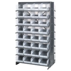 QUANTUM STORAGE SYSTEMS QPRD-208CL Double Sided Rack, 36 x 36 x 60 Inch Size | CG9DFB