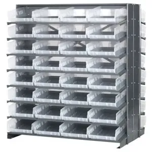 QUANTUM STORAGE SYSTEMS QPRD-208CL Double Sided Rack, 36 x 36 x 60 Inch Size | CG9DFB