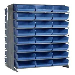 QUANTUM STORAGE SYSTEMS QPRD-209 Double Sided Rack, 24 x 36 x 60 Inch Size | CG9HLY