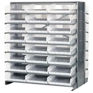 QUANTUM STORAGE SYSTEMS QPRD-209CL Double Sided Rack, 24 x 36 x 60 Inch Size | CG9DFC