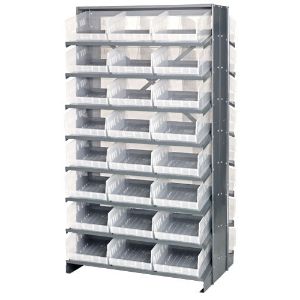 QUANTUM STORAGE SYSTEMS QPRD-210CL Double Sided Rack, 36 x 36 x 60 Inch Size | CG9DFD