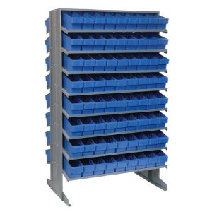 QUANTUM STORAGE SYSTEMS QPRD-501 Double Sided Rack, 24 x 36 x 60 Inch Size | CG9FNA