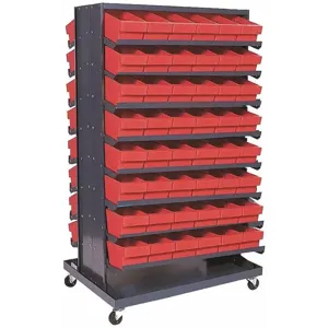 QUANTUM STORAGE SYSTEMS QPRD-601RD+QDU-00 Pick Rack Double Sided Mobile Red | AF4QCD 9F847