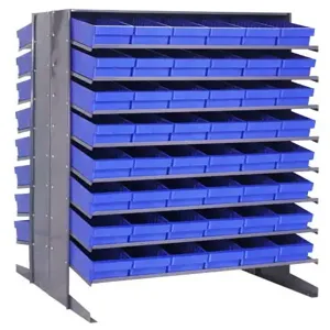 QUANTUM STORAGE SYSTEMS QPRD-602 Double Sided Rack, 36 x 36 x 60 Inch Size | CG9FND