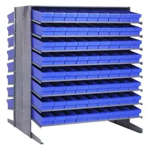 QUANTUM STORAGE SYSTEMS QPRD-604 Double Sided Rack, 36 x 36 x 60 Inch Size | CG9FNE