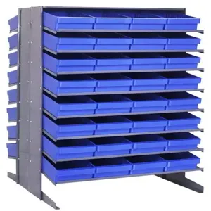 QUANTUM STORAGE SYSTEMS QPRD-606 Double Sided Rack, 36 x 36 x 60 Inch Size | CG9FNF