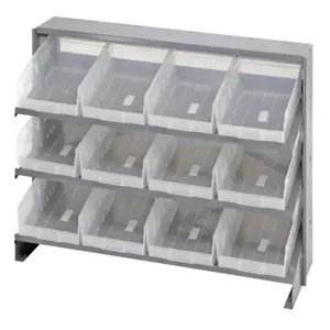 QUANTUM STORAGE SYSTEMS QPRHA-107CL Bench Pick Rack, 12-1/2 x 36 x 23 Inch Size | CG9CVH