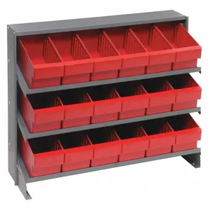 QUANTUM STORAGE SYSTEMS QPRHA-601RD Sloped Shelving System 12 Inch D 36 Inch Width | AF3XJN 8E989