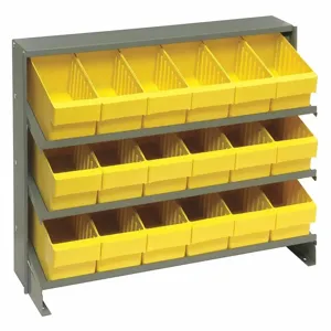 QUANTUM STORAGE SYSTEMS QPRHA-601YL Sloped Shelving System 12 Inch D 36 Inch Width | AF4GNG 8W150