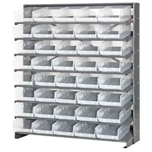 QUANTUM STORAGE SYSTEMS QPRS-204CL Single Sided Rack, 24 x 36 x 60 Inch Size | CG9DFM