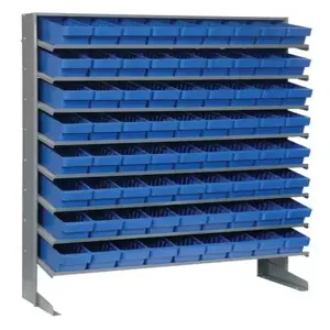 QUANTUM STORAGE SYSTEMS QPRS-501 Single Sided Rack, 12 x 36 x 60 Inch Size | CG9FNN