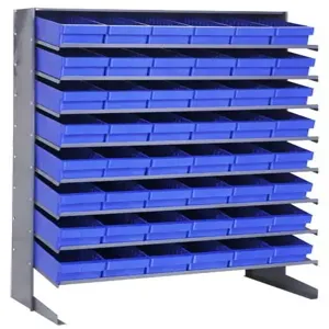 QUANTUM STORAGE SYSTEMS QPRS-602 Single Sided Rack, 18 x 36 x 60 Inch Size | CG9FNR