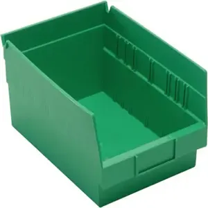 QUANTUM STORAGE SYSTEMS QSB107 Shelf Bin, 11-5/8 x 8-3/8 x 4 Inch Size | CG9DRV