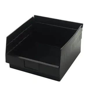 QUANTUM STORAGE SYSTEMS QSB109CO Conductive Shelf Bin, 11-5/8 x 11-1/8 x 4 Inch Size | CG9DKD