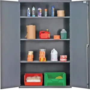 QUANTUM STORAGE SYSTEMS QSC-3IS Cabinet, 48 Inch Width, 3 Adjustable Interior Shelves | CG9ECR