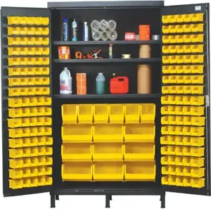 QUANTUM STORAGE SYSTEMS QSC-60S Cabinet, 60 Inch Width, 3 Adjustable Shelves, 185 Ultra Bins | CG9EDA