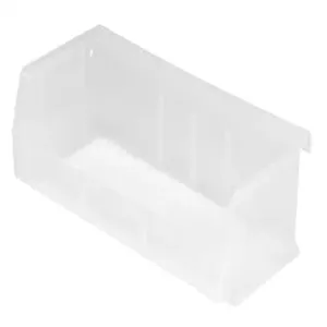 QUANTUM STORAGE SYSTEMS QUS232CL Stack And Hang Bin, Clear View, 5-3/8 x 11 x 3 Inch Size | CG9DGU