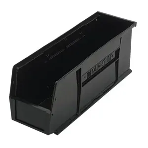 QUANTUM STORAGE SYSTEMS QUS238BR Recycled Stack Container, 18 x 5-1/2 x 5 Inch Size | CG9EZX