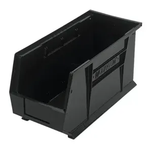 QUANTUM STORAGE SYSTEMS QUS248BR Recycled Stack Container, 18 x 8-1/4 x 7 Inch Size | CG9FAA