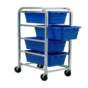 QUANTUM STORAGE SYSTEMS TR4-2516-8 Tub Rack, 4 Tubs | CG9HQX