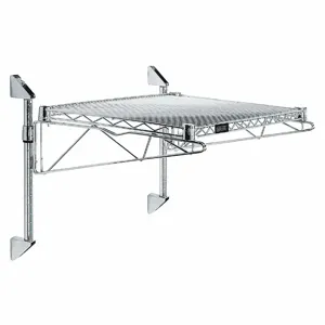 QUANTUM STORAGE SYSTEMS WC14-CB2460C Wire Cantilever, 60 Inch x 24 Inch, 1 Shelves, 800 lb Load Capacity per Shelf | CT8JNC 60TU96