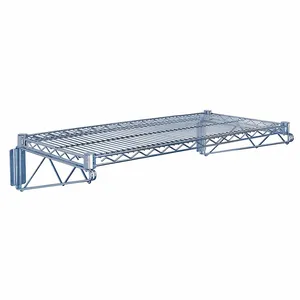 QUANTUM STORAGE SYSTEMS WDWB1472GY Wire Cantilever, 72 Inch x 14 Inch, 1 Shelves, 800 lb Load Capacity per Shelf | CT8JNM 60TU20