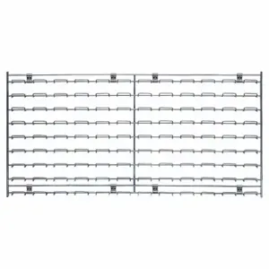 QUANTUM STORAGE SYSTEMS WLP-1836C Wire Louvered Panel, 36 Inch Width, 18 Inch Height | CG9HWB