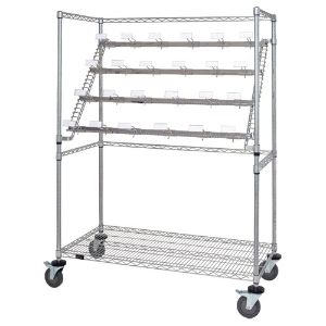 QUANTUM STORAGE SYSTEMS WRC-BC2448 Hold And Store Cart, Catheter, 24 x 36 x 69 Inch Size | CG9CXX