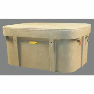 QUAZITE PG2436Z80510 Underground Enclosure Assembly, CATV, 18 Inch OverallHeight, 37 5/8 Inch Overall Length | CT8KEQ 4DTL5