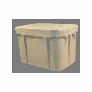 QUAZITE PG2436Z80844 Underground Enclosure Assembly, Traffic, 24 Inch OverallHeight, 37 5/8 Inch Overall Length | CT8KFM 4DTR8